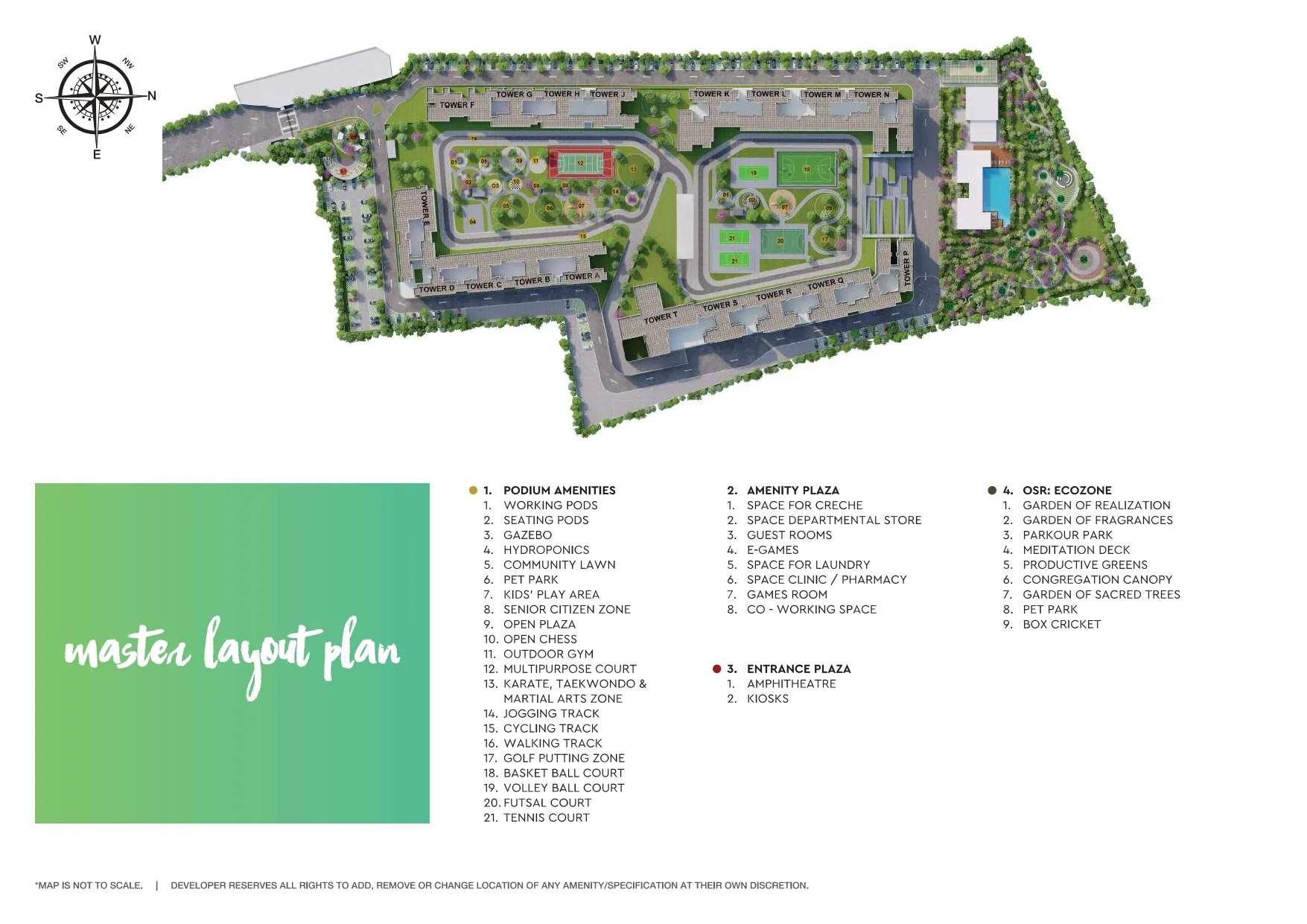 Godrej Splendour  Master Plan
